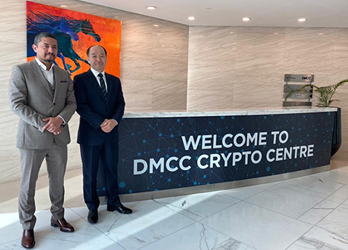 Discussion of blockchain technology cooperation between WIZBLE and Dubai DMC…R&D Center to be established in DMC